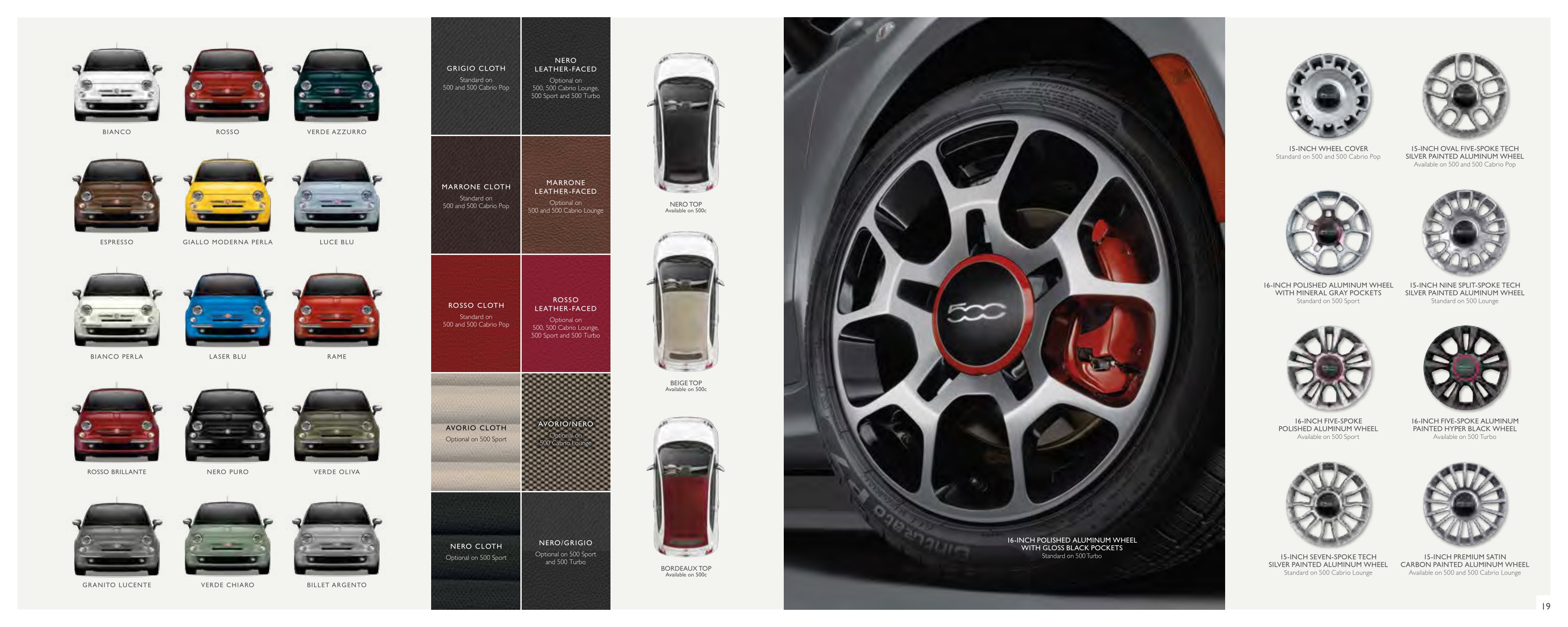 2015 Fiat 500 Brochure Page 15